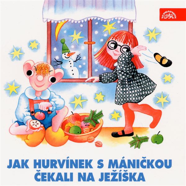 singular_bupabooks Jak Hurvínek s Máničkou čekali na Ježíška - Helena Stachová, Jiří Tušl