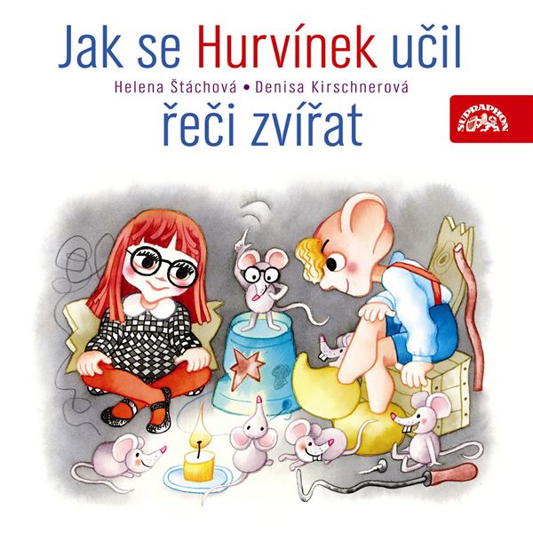 singular_bupabooks Jak se Hurvínek učil řeči zvířat - Helena Stachová, Denisa Kirschnerová