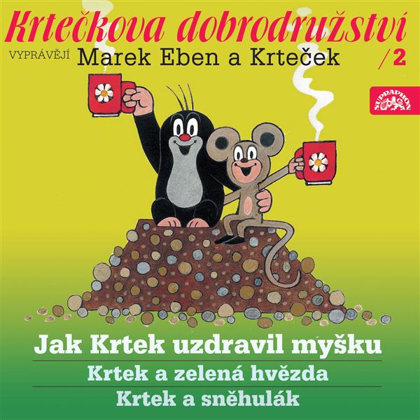 singular_bupabooks Krtkova dobrodružství 2 Jak Krtek uzdravil myšku - Hana Doskočilová