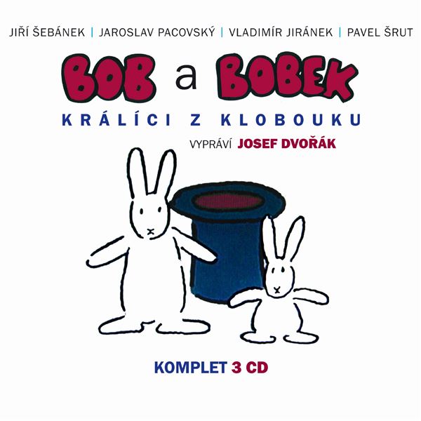 singular_bupabooks Bob a Bobek - Králíci z klobouku / Šebánek - Pacovský - Jiránek - Šrut - Jiří Šebánek, Vladimír Jiránek, Jaroslav Pacovský