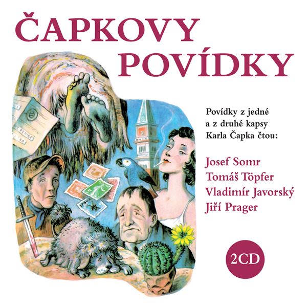 Audiokniha Čapkovy povídky - Vladimír Javorský, Karel Čapek