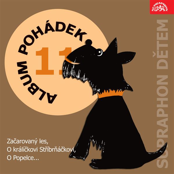 singular_bupabooks Album pohádek "Supraphon dětem" 11. (Začarovaný les, O králíčkovi Stříbrňáčkovi, O Popelce...) - Václav Čtvrtek