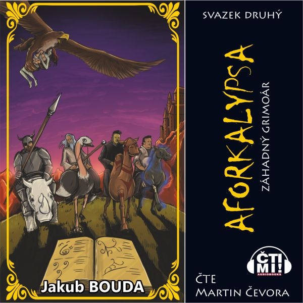 Audiokniha Záhadný grimoár - Martin Čevora, Jakub Bouda