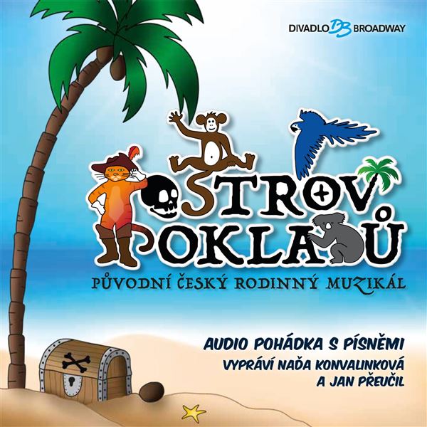 Ostrov pokladů. Původní český rodinný muzikál