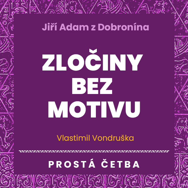 singular_bupabooks Zločiny bez motivu - Vlastimil Vondruška