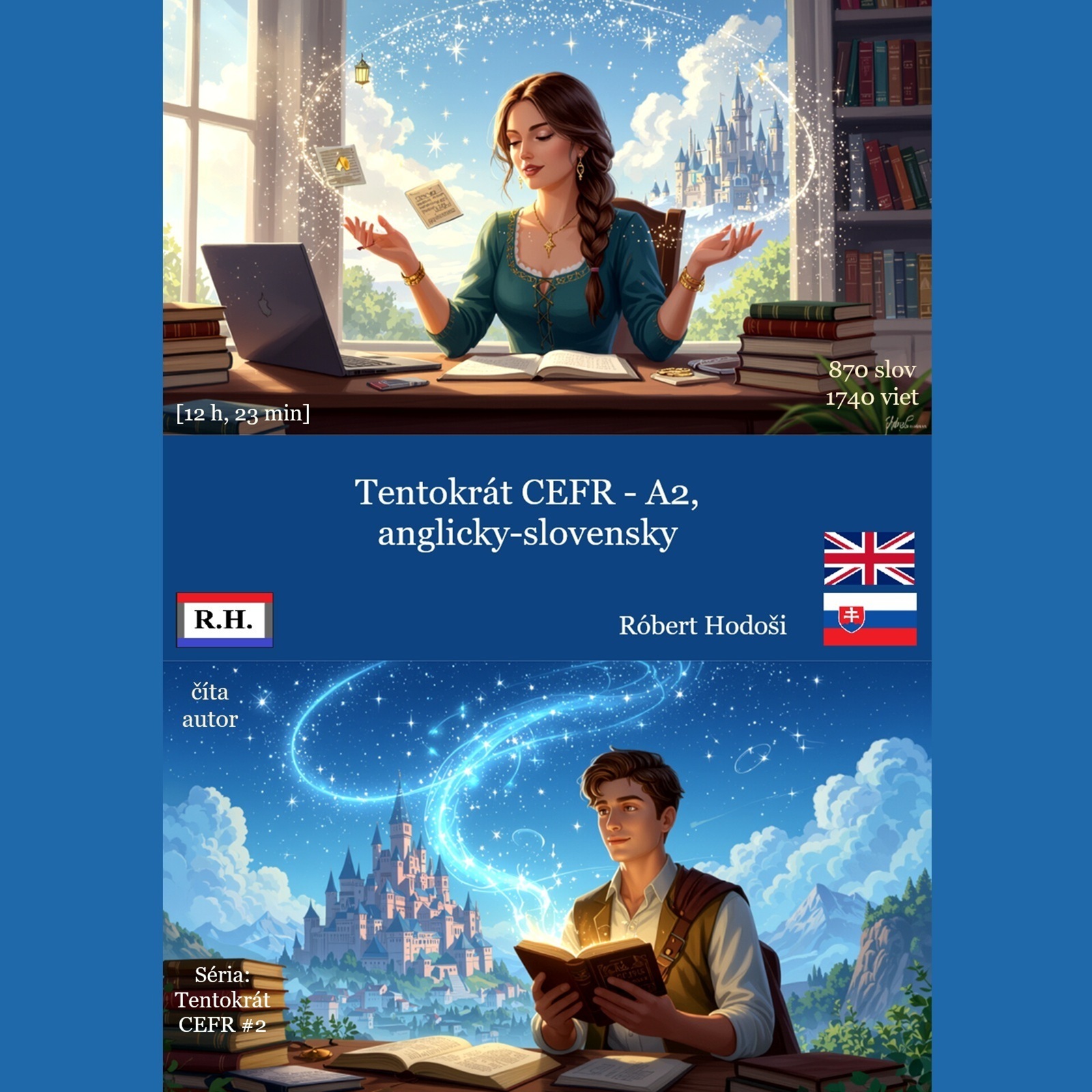 Tentokrát CEFR - A2, anglicky-slovensky