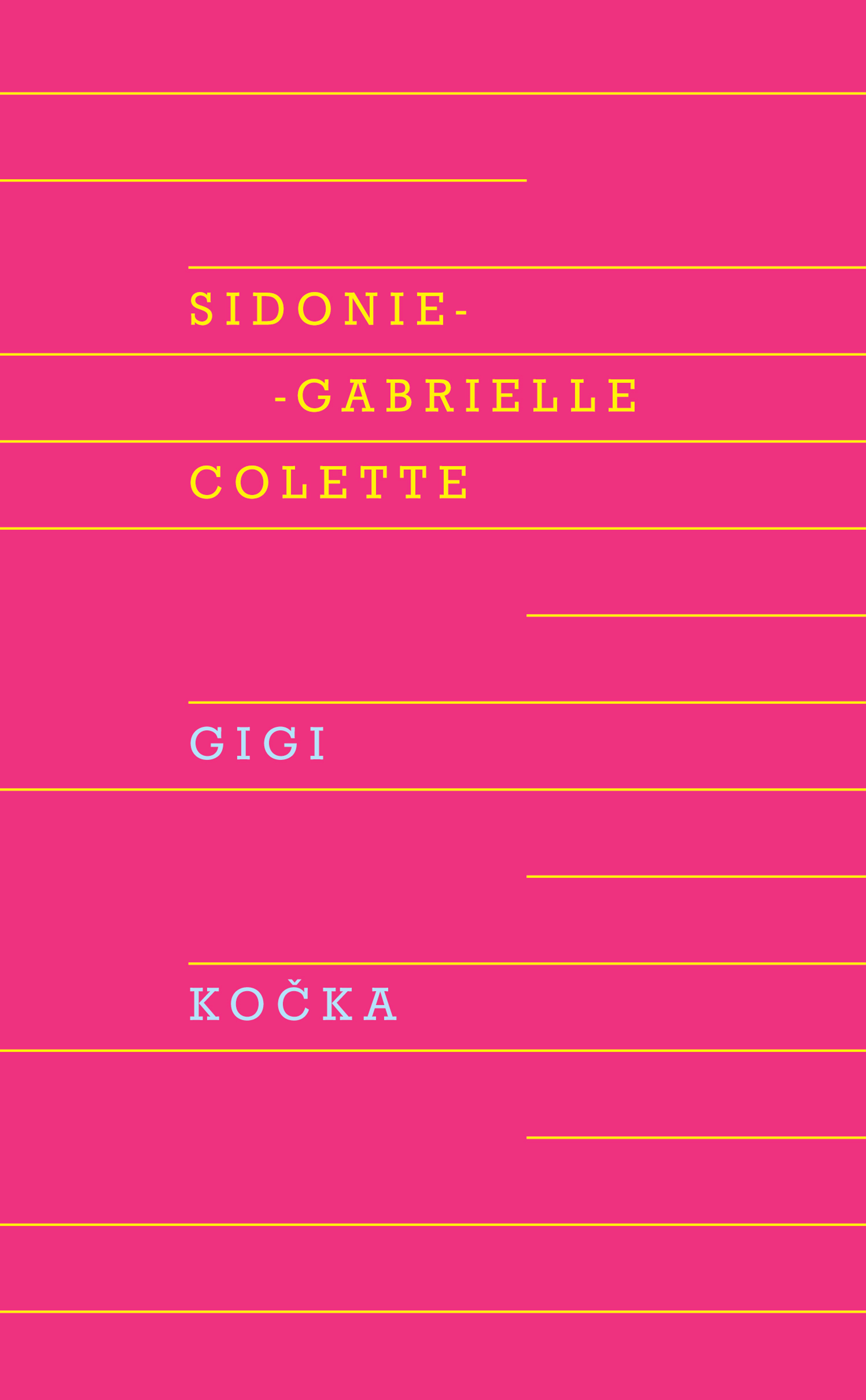 Gigi, Kočka – obálka